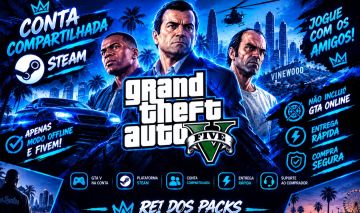 Gta V Steam | Conta Compartilhada | Offline + Fivem