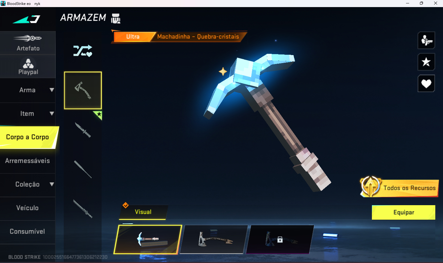 Conta blood strike GEMADA!
