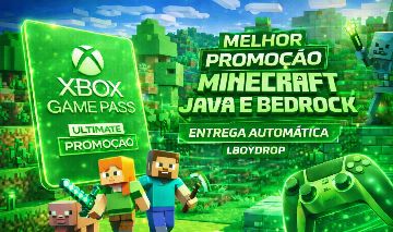 MINECRAFT JAVA E BEDROCK + XBOX GAME - Minecraft - Contas - GGMAX