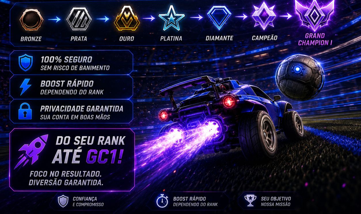 ELO BOOST RL ATÉ GC1 COM REWARD! (apenas para Playstation no momento).