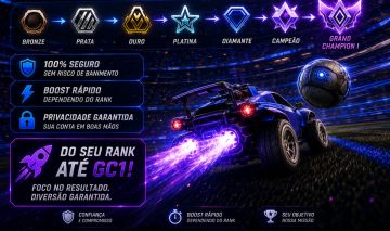 ELO BOOST RL ATÉ GC1 COM REWARD! (apenas para Playstation no momento).