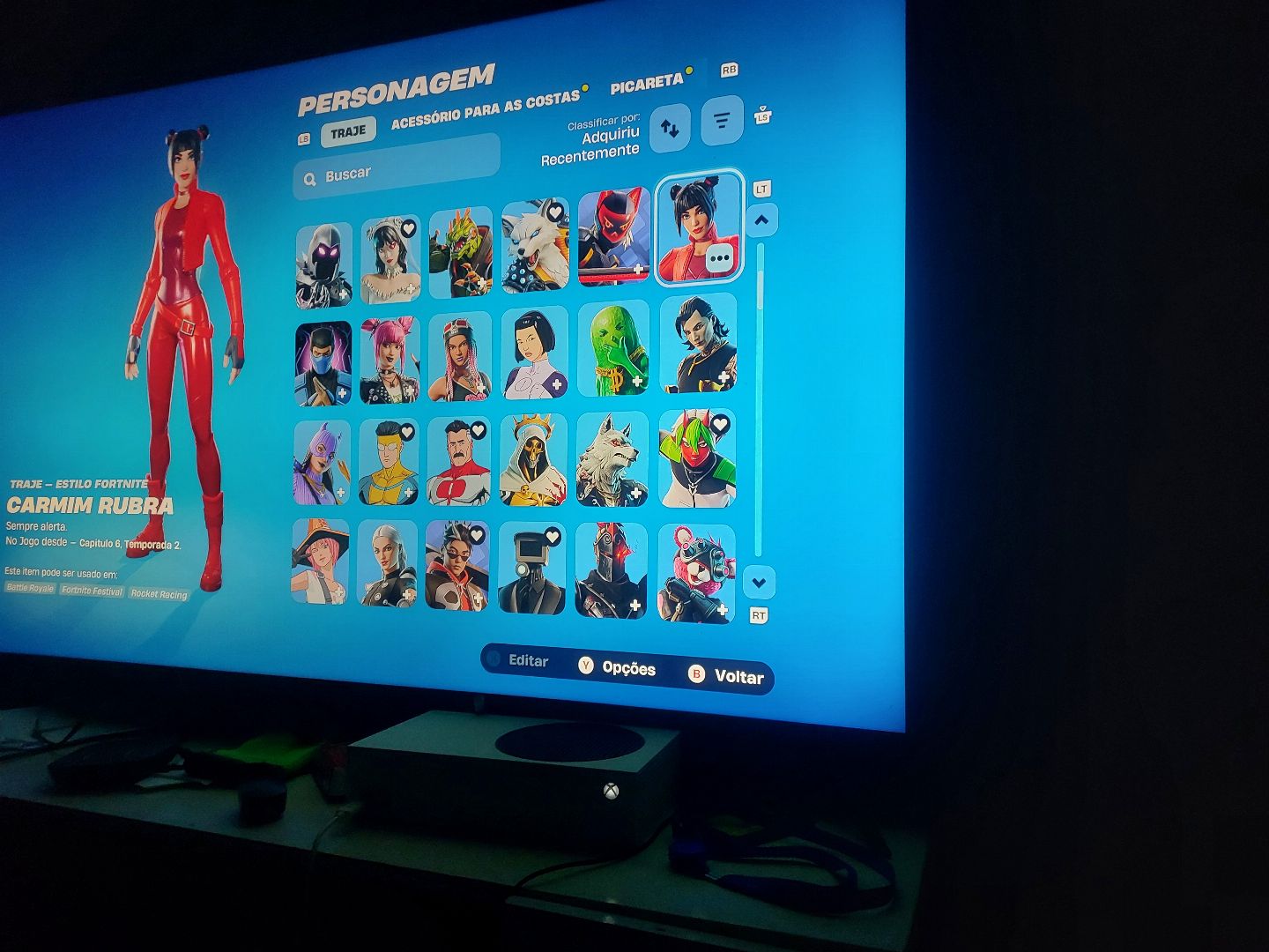 Conta do fortnite antiga passes 4 capítulo 1 e salve mundo 386 skins pacotes rar