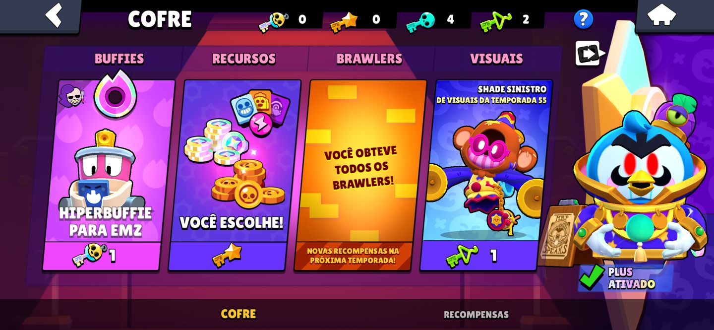 CONTA BRAW 52K | 50 PERSONAGENS NÍVEL 11 / MAIS DE 370 SKINS TOPS / FAMA SOLAR 1