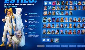 CONTA FORTNITE STACKADA 69 SKINS + MUITOS ITENS!