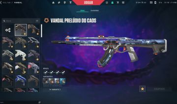 CONTA DE VALORANT +2000R$ GASTOS (MUITAS SKINS!!!)