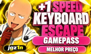 (PROMOÇÃO) +1 Speed Keyboard Escape/+1 Fuga de Teclado de Velocidade