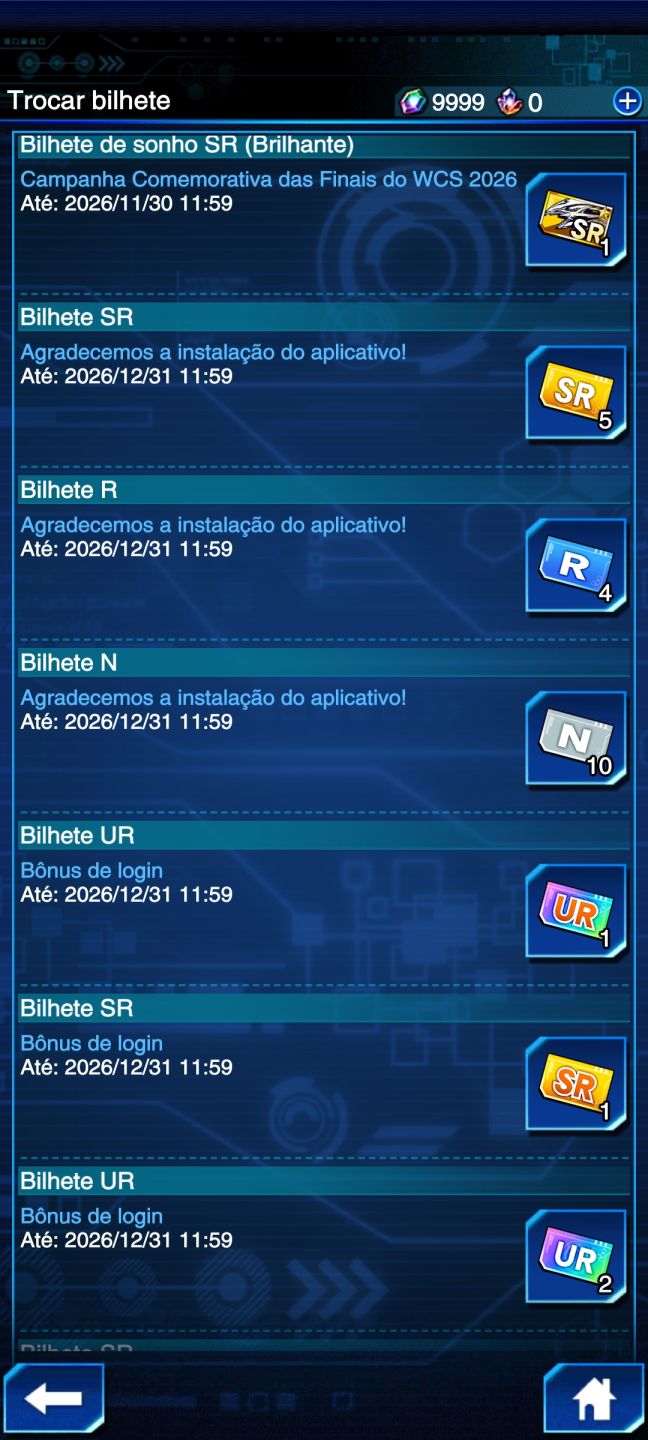 Conta starter duel links gemada 15 mil gemas 700 chips 4 ur dos sonhos e 4 sr