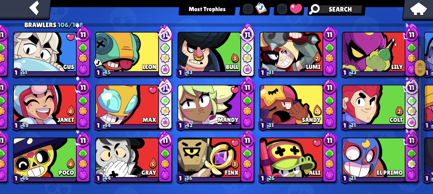 Conta Brawl Stars