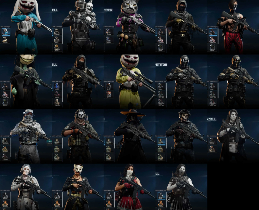 CONTA WARZONE RARA COM GHOULISH LIGHT, SOCIALITE, BAD BUNNY, UNICO DONO