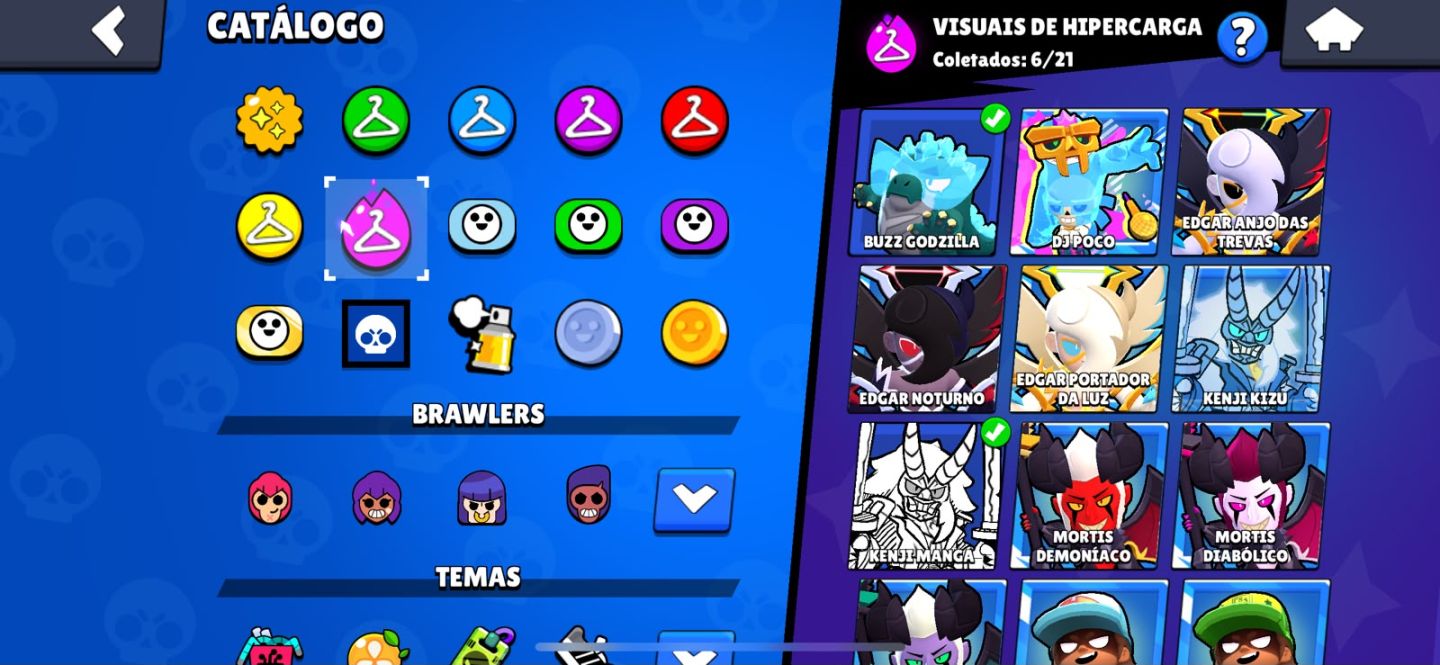 CONTA BRAWL STARS ANTIGA 2019 - COLECIONADOR + ENDGAME | FULL ACESSO