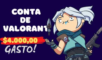 Conta valorant, com vandal champions 2024