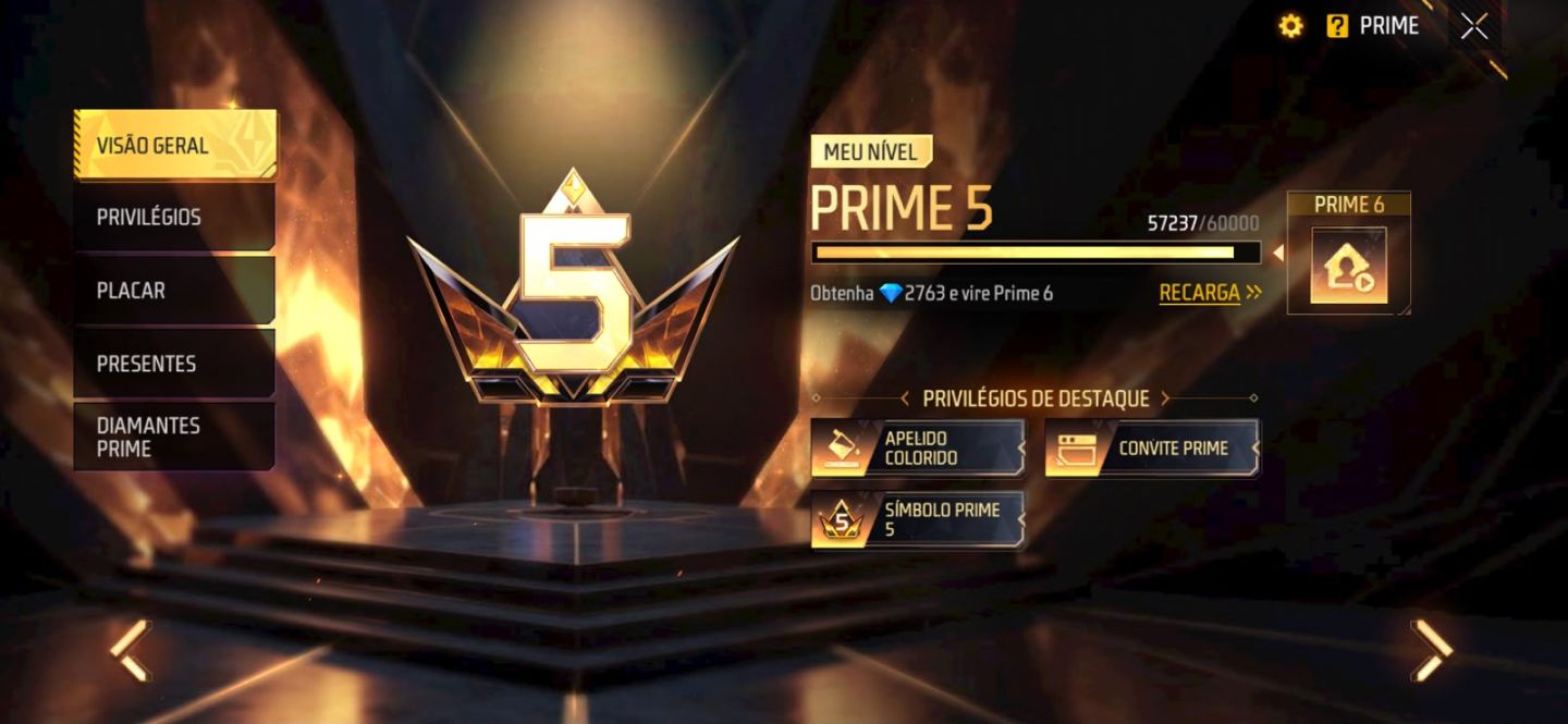 CONTA NÍVEL 65