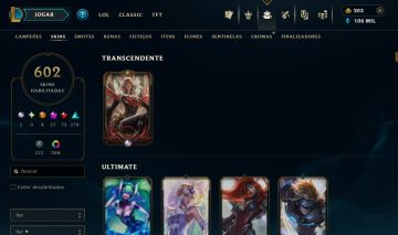 Conta Lol Br 600 Skins Ahri Lenda Imortalizada Nível 1087