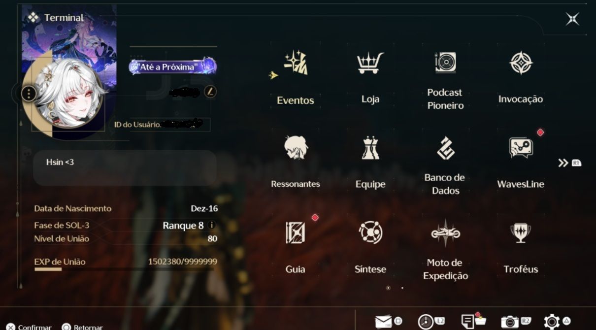 CONTA ENDGAME WUWA MUITOS PERSONAGENS E ARMAS / LV80 FAZ TODO O CONTEÚDO DO JOGO