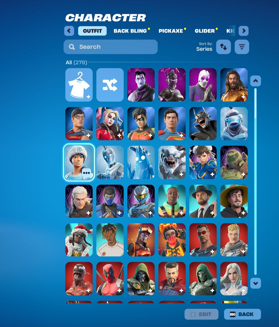 CONTA FORTNITE TRYHARD | 279 SKINS | 106 PICARETAS | 49 GUARDA-CHUVAS | C1 S7