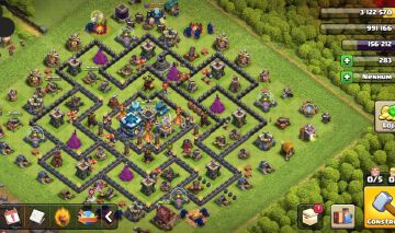 Conta de Clash Of Clan Cv13/nível 63/5 Casas de Construtor