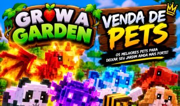 Menor Preço!! (Pets )Grow a Garden - Crescer um Jardim - Top Demais - Pets