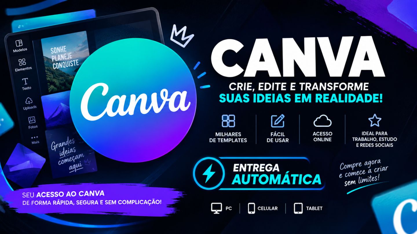 CANVA PRO 30 DIAS