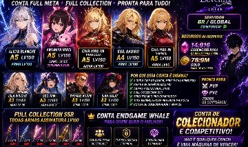 CONTA SOLO LEVELING ARISE ENDGAMER WHALE [ENTREGA AUTOMÁTICA]