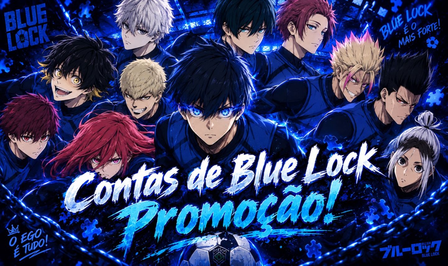 Contas Blue Lock Rivals - Styles Masters & World Class