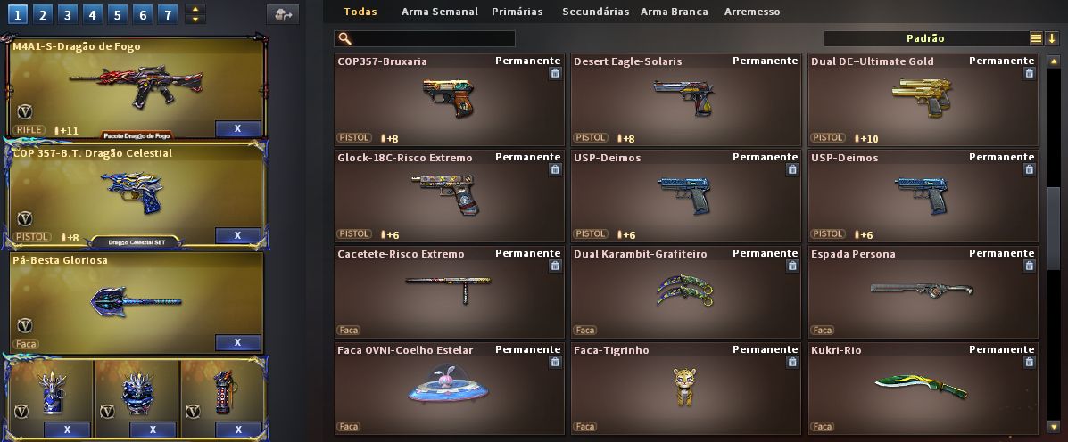 Conta Crossfire com 30 Vips e Mn Email-on
