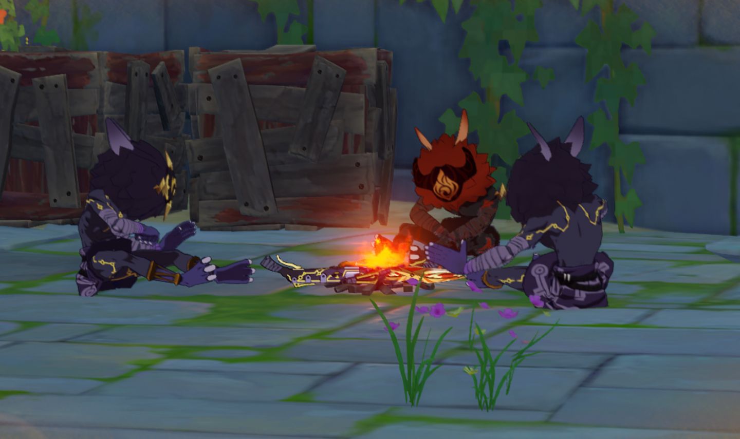 CONTA GENSHIN IMPACT - FLINS, COLUMBINA, RAIDEN & KINICH + ASSINATURA, NAHIDA E+