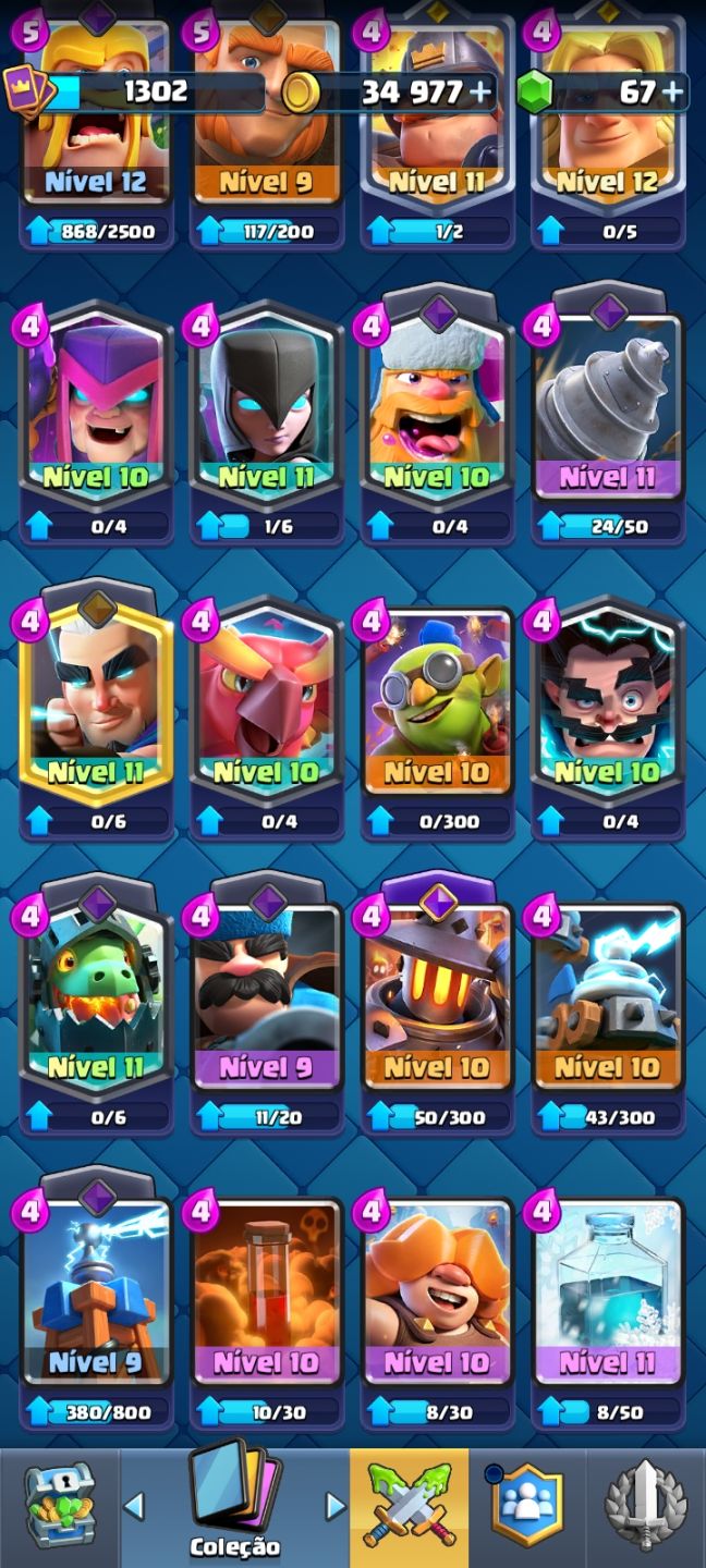 CONTA DE CLASH ROYALE (MELHOR PREÇO DA GGMAX)