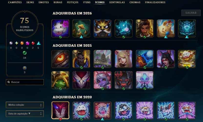 CONTA PLATINA 4 / +30 PDL - 10 / 9 SKINS / SHACO, ANNIE, VLADIMIR / 8.8K EA
