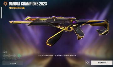 CONTA VALORANT FA - CHAMPIONS 2023 | VANDAL XEROFANG | KUNAI CHAMPIONS 2023