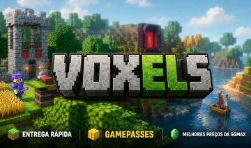 VÓXEIS VOXELS PACOTES BOOST XP SKINS CAIXA KIT SORTE ITENS VIP LOJA GIFT GP PETS