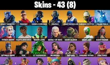 CONTA FORTNITE TRYHARD COM BUNDLE PS5, HEROINA, PSN SKINS E 1.300 V-BUCKS