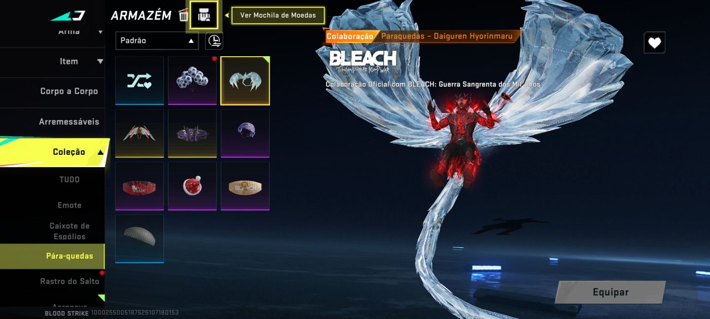 CONTA BLOOD STRIKE/ 3 SKINS EVO / SKIN ETERNAS E ULTRA