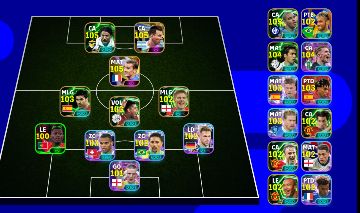 CONTA DE EFOOTBALL RARA COM DEL PIERO BLITZ E PACK DO NEYMAR, MESSI E GRIEZZMAN