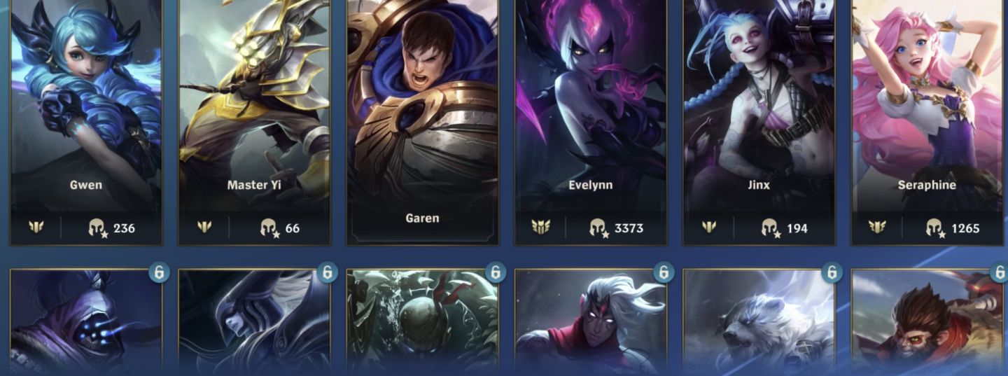 ANÚNCIO DE CONTA EXCLUSIVA WILD RIFT (28 SKINS)