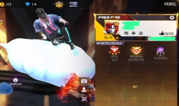 Conta Free Fire com Passes Antigos, Extremamente Gemada e Rara Prime 8