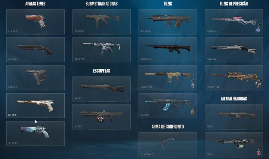 CONTA VALORANT - PLATINA - SKINS (2k GASTOS).