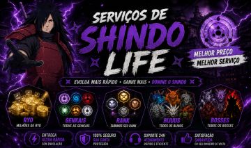 SHINDO LIFE | SERVIÇOS [UP COMPLETO + ENTREGA RÁPIDA]
