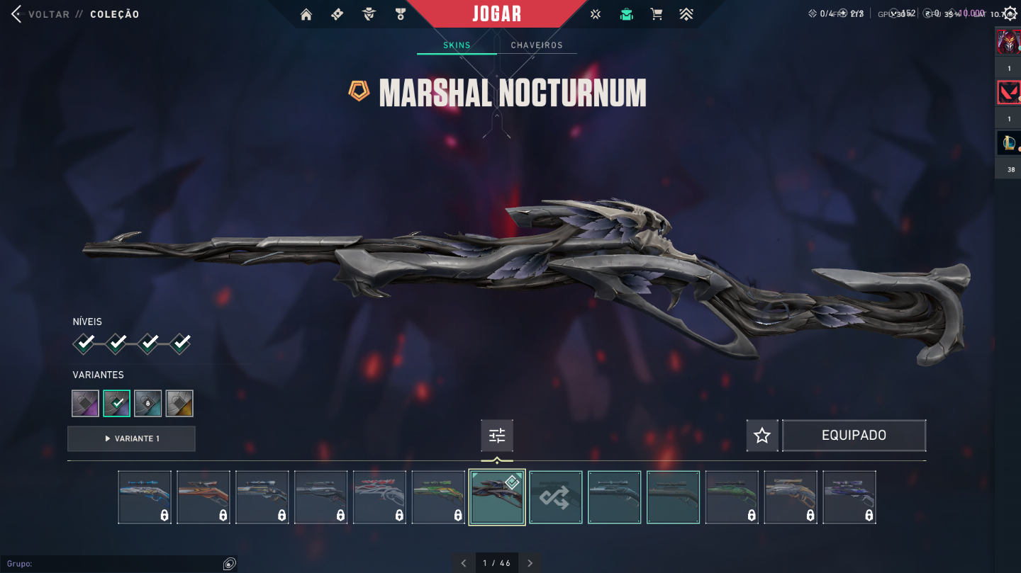 CONTA VALORANT ASCENDENTE 1 + SKINS - FULL ACESSO