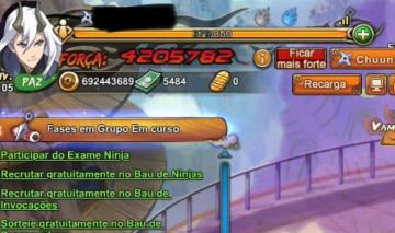 Naruto online 4k de força COM NINJAS METAS!