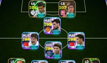 CONTA EFOOTBALL COM LUÍS FIGO + BRUNO FERNANDES + GERRD MÜLLER + JOÃO NEVES +