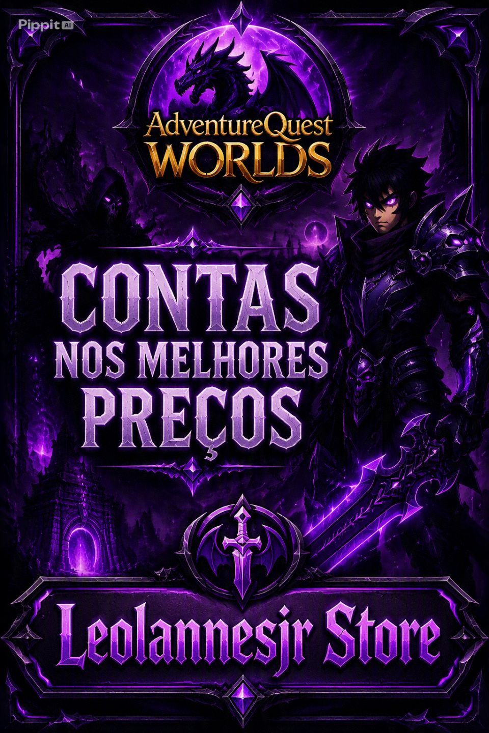 ADVENTURE QUEST WORLDS/ CONTAS COM CLASSES NO MELHOR PREÇO/ ENTREGA AUTOMATICA/