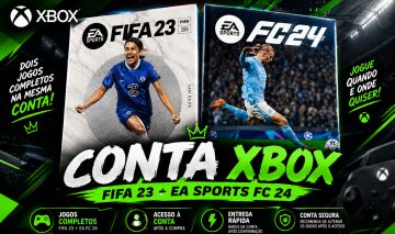 CONTA XBOX | FIFA 23 + EA FC 24