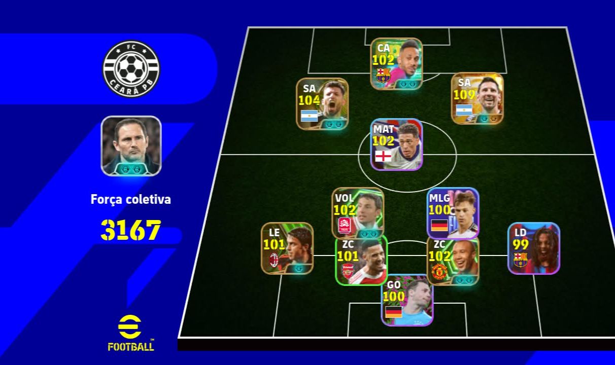 MT BARATA! CONTA DE EFOOTBALL 3183 PERFEITA PARA COMEÇAR