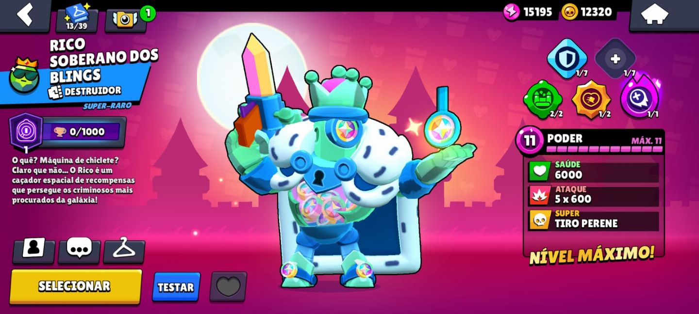 Conta Brawl Stars à venda nível avançado