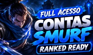 [MAIS BARATO] SMURF LOL LVL 30+ (RANKED LIBERADA) HANDLEVEL (TODAS AS REGIÕES)