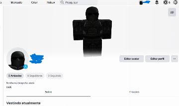 Conta básica de Roblox com 15k robux gastos.
