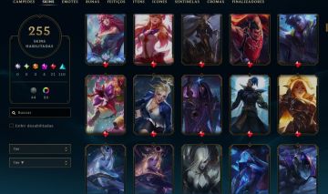 Conta League of Legends muitos gastos no precinho