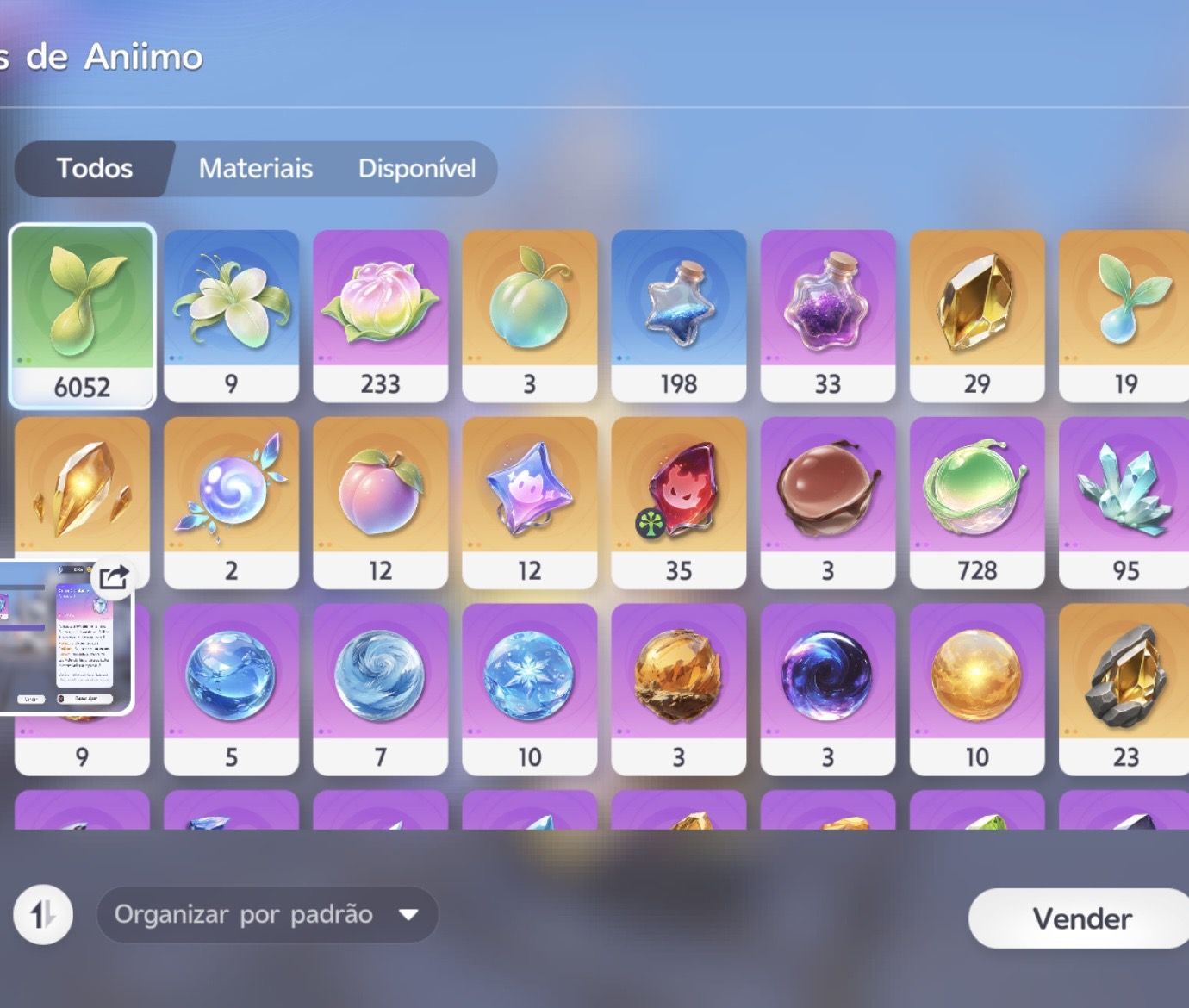 Conta end game lvl 62, 24 prismanas sentilantes