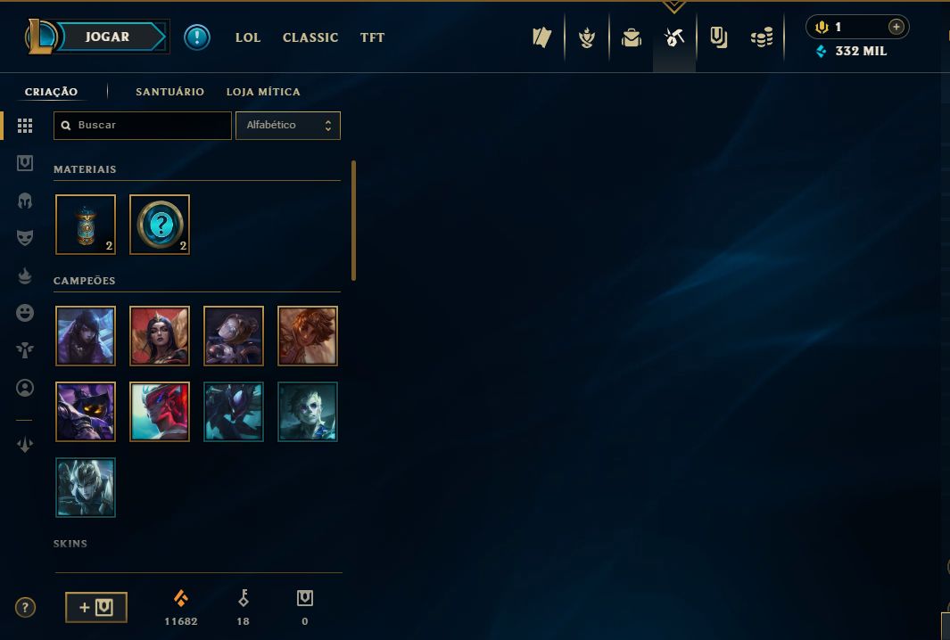 [Conta Lol 2019] Todos os Campeões | 747+ Skins | Platina 2