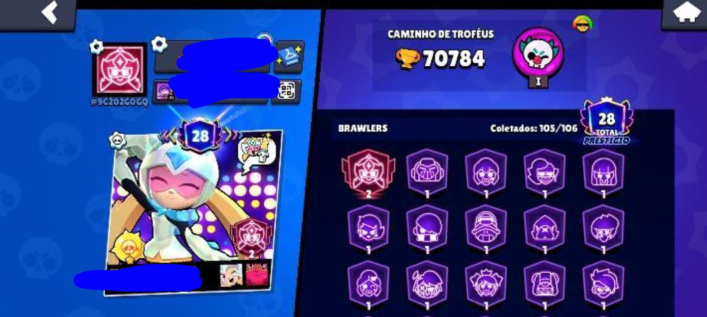 Conta de braw stars OG